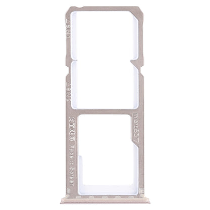 For OPPO A1 2 x SIM Card Tray + Micro SD Card Tray (Rose Gold) - Card Tray by buy2fix | Online Shopping UK | buy2fix