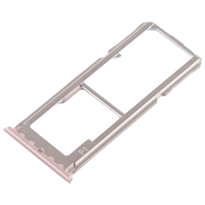 For OPPO A1 2 x SIM Card Tray + Micro SD Card Tray (Rose Gold) - Card Tray by buy2fix | Online Shopping UK | buy2fix