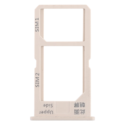 For Vivo Y55 2 x SIM Card Tray (Gold) - Card Tray by buy2fix | Online Shopping UK | buy2fix