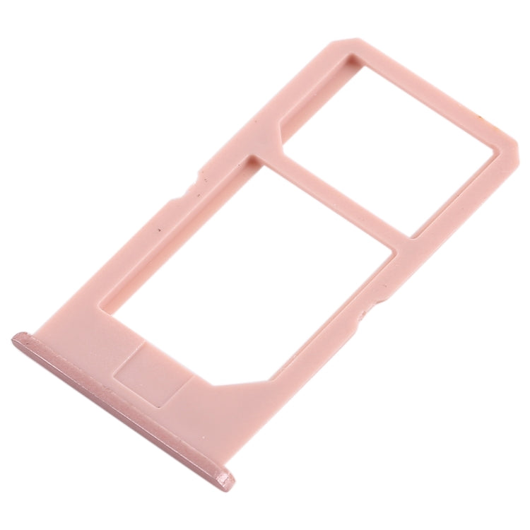 For Vivo Y55 2 x SIM Card Tray (Rose Gold) - Card Tray by buy2fix | Online Shopping UK | buy2fix