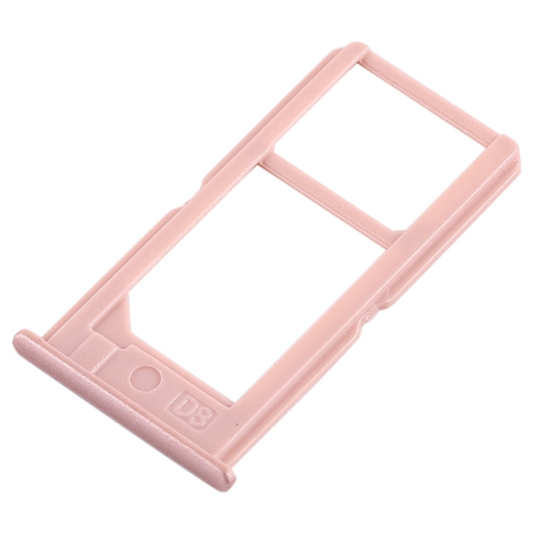 For Vivo Y55 2 x SIM Card Tray (Rose Gold) - Card Tray by buy2fix | Online Shopping UK | buy2fix