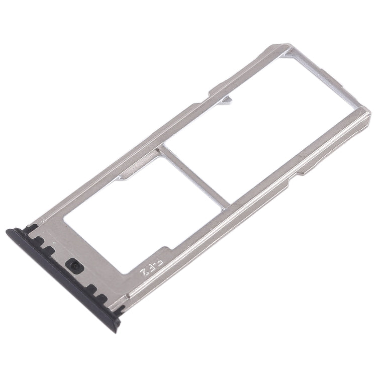 For OPPO A73 / F5 2 x SIM Card Tray + Micro SD Card Tray (Black) - Card Tray by buy2fix | Online Shopping UK | buy2fix