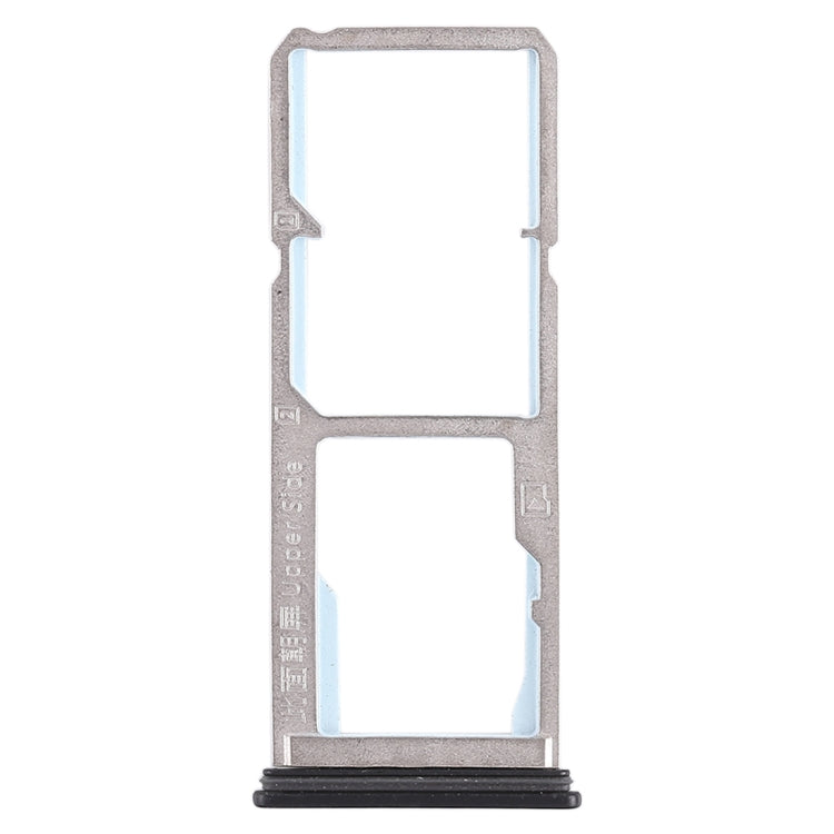 For Vivo Y69 2 x SIM Card Tray + Micro SD Card Tray (Black) - Card Tray by buy2fix | Online Shopping UK | buy2fix