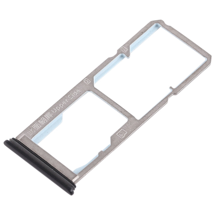 For Vivo Y69 2 x SIM Card Tray + Micro SD Card Tray (Black) - Card Tray by buy2fix | Online Shopping UK | buy2fix
