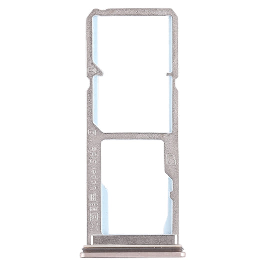 For Vivo Y69 2 x SIM Card Tray + Micro SD Card Tray (Gold) - Card Tray by buy2fix | Online Shopping UK | buy2fix