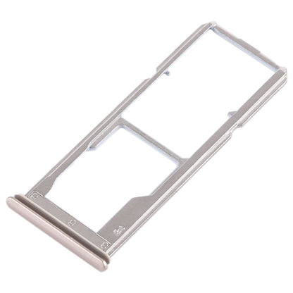 For Vivo Y69 2 x SIM Card Tray + Micro SD Card Tray (Gold) - Card Tray by buy2fix | Online Shopping UK | buy2fix