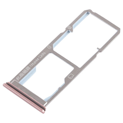 For Vivo Y69 2 x SIM Card Tray + Micro SD Card Tray (Rose Gold) - Card Tray by buy2fix | Online Shopping UK | buy2fix