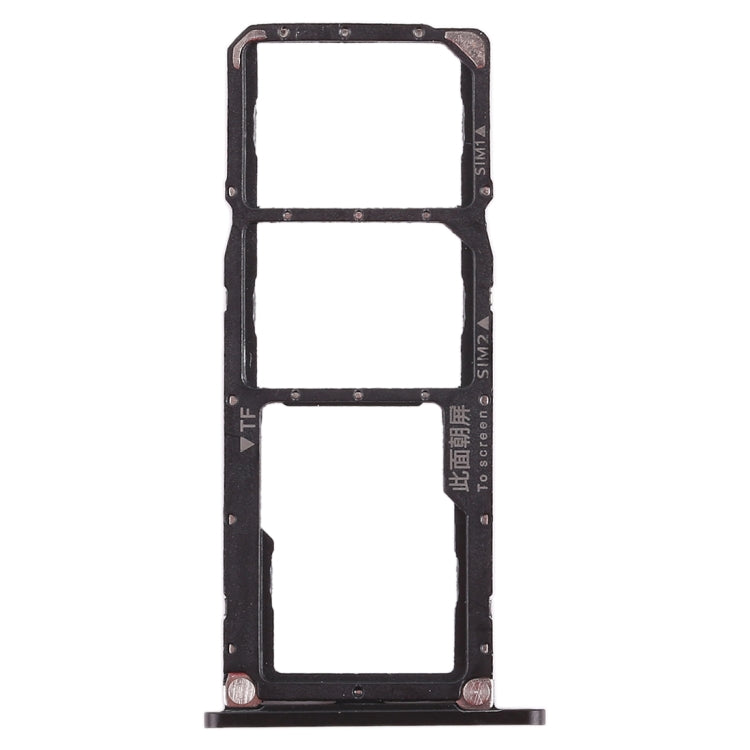 2 x SIM Card Tray / Micro SD Card Tray for Huawei Honor 8X Max (Black) by buy2fix