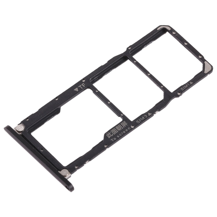 2 x SIM Card Tray / Micro SD Card Tray for Huawei Honor 8X Max (Black) by buy2fix