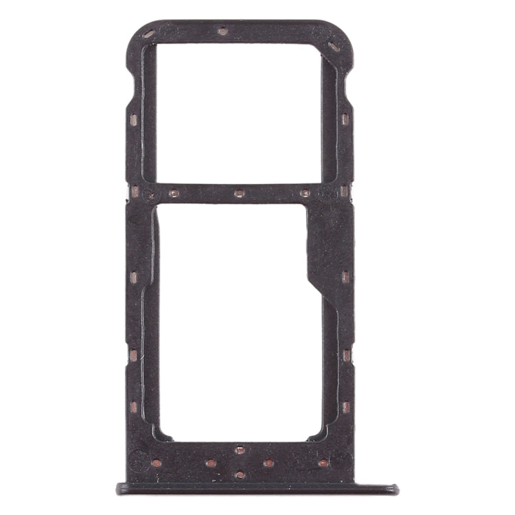 SIM Card Tray + SIM Card Tray / Micro SD Card Tray for Huawei Honor 9i (Black) by buy2fix