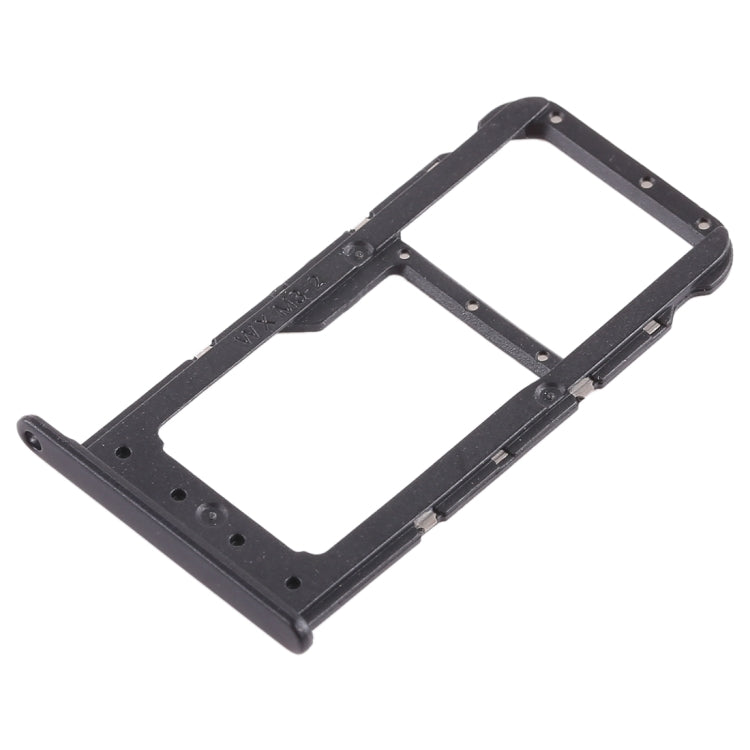 SIM Card Tray + SIM Card Tray / Micro SD Card Tray for Huawei Honor 9i (Black) by buy2fix
