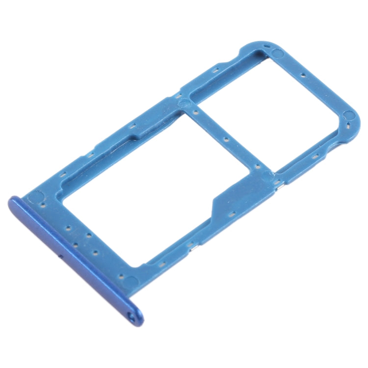 SIM Card Tray + SIM Card Tray / Micro SD Card Tray for Huawei Honor 9i (Blue) by buy2fix