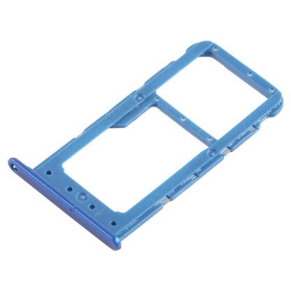 SIM Card Tray + SIM Card Tray / Micro SD Card Tray for Huawei Honor 9i (Blue) by buy2fix