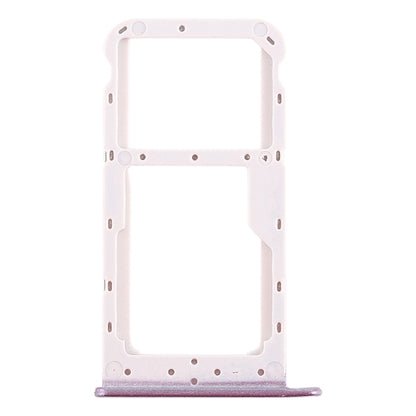 SIM Card Tray + SIM Card Tray / Micro SD Card Tray for Huawei Honor 9i (Purple) by buy2fix