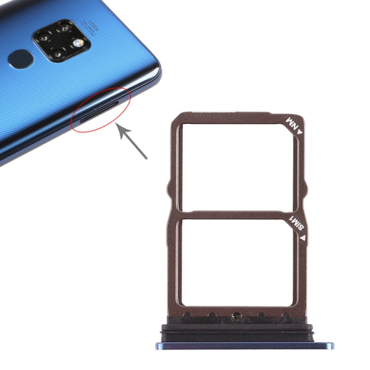 2 x Tiroir Carte SIM pour Huawei Mate 20 (Bleu Saphir)
