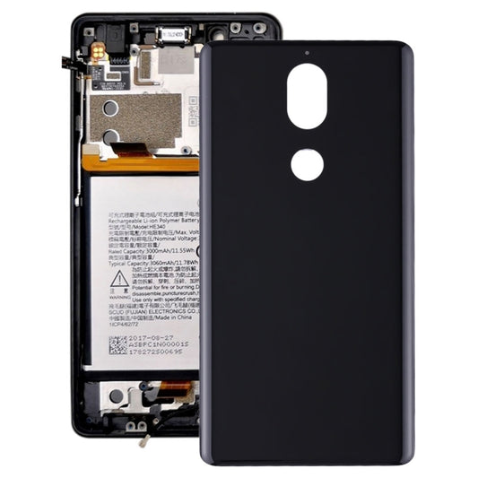 Back Cover for Nokia 7(Black) - Back Cover by buy2fix | Online Shopping UK | buy2fix
