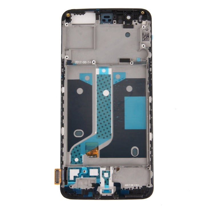 For OnePlus 5  Digitizer Full Assembly with Frame OEM LCD Screen (Black) - LCD Screen by buy2fix | Online Shopping UK | buy2fix