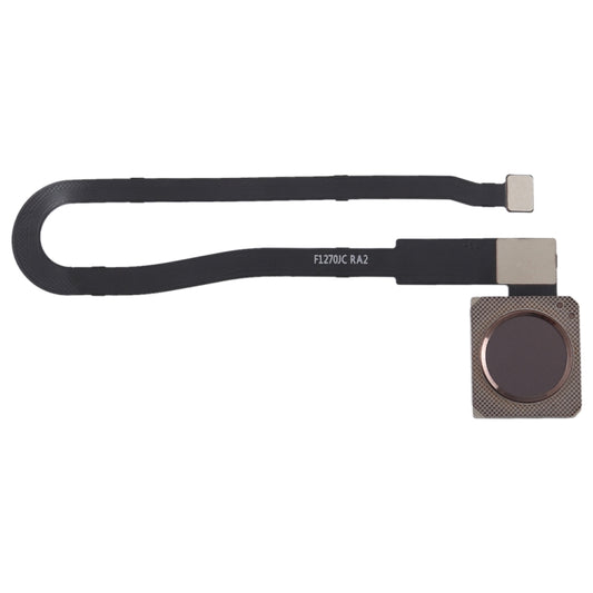 Home Button / Fingerprint Sensor Button for Huawei Mate 10 Pro(Mocha Gold) - Flex Cable by buy2fix | Online Shopping UK | buy2fix