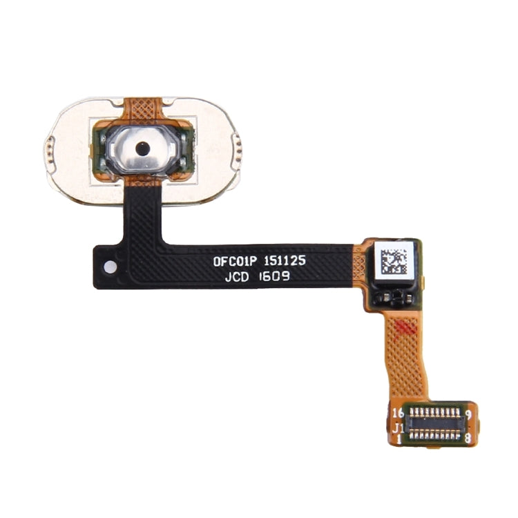 For OPPO R9 / F1 Plus & R9 Plus Fingerprint Sensor Flex Cable (Gold) - Flex Cable by buy2fix | Online Shopping UK | buy2fix