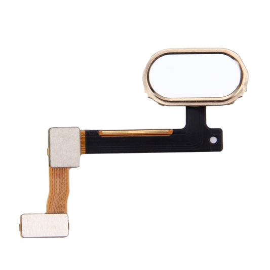 For OPPO R9 / F1 Plus & R9 Plus Fingerprint Sensor Flex Cable (Gold) - Flex Cable by buy2fix | Online Shopping UK | buy2fix