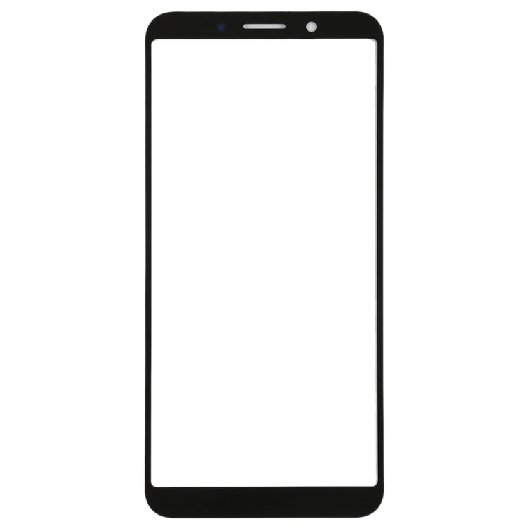 For OPPO A1 Front Screen Outer Glass Lens (Black) - Outer Glass Lens by buy2fix | Online Shopping UK | buy2fix