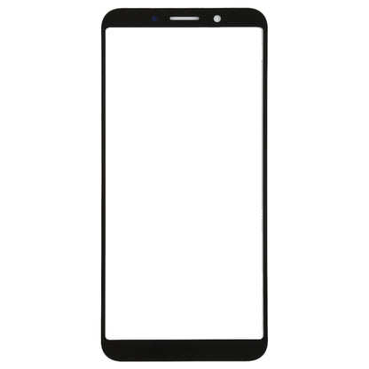 For OPPO A1 Front Screen Outer Glass Lens (Black) - Outer Glass Lens by buy2fix | Online Shopping UK | buy2fix