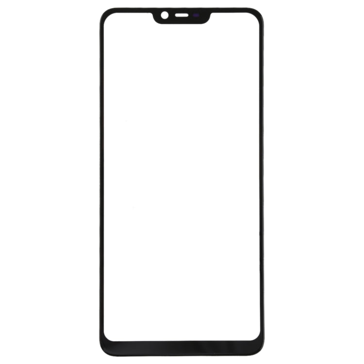 For OPPO A5 / A3s Front Screen Outer Glass Lens (Black) - Outer Glass Lens by buy2fix | Online Shopping UK | buy2fix