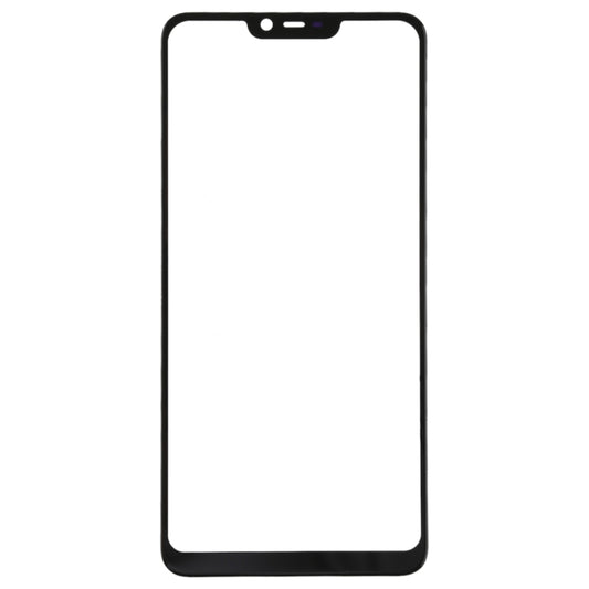 For OPPO A5 / A3s Front Screen Outer Glass Lens (Black) - Outer Glass Lens by buy2fix | Online Shopping UK | buy2fix