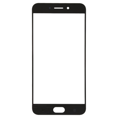 For OPPO A77 / A77T Front Screen Outer Glass Lens (Black) - Outer Glass Lens by buy2fix | Online Shopping UK | buy2fix