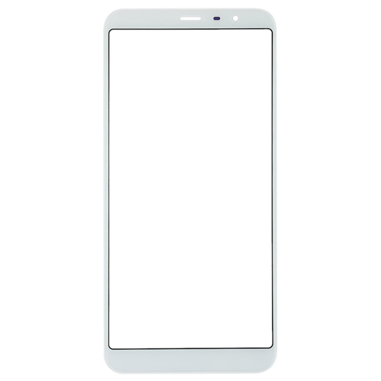 For Meizu M6T Front Screen Outer Glass Lens (White) - For Meizu by buy2fix | Online Shopping UK | buy2fix