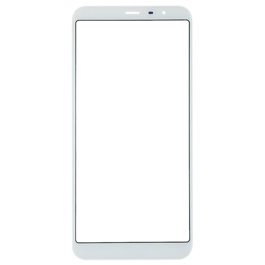 For Meizu M6T Front Screen Outer Glass Lens (White) - For Meizu by buy2fix | Online Shopping UK | buy2fix
