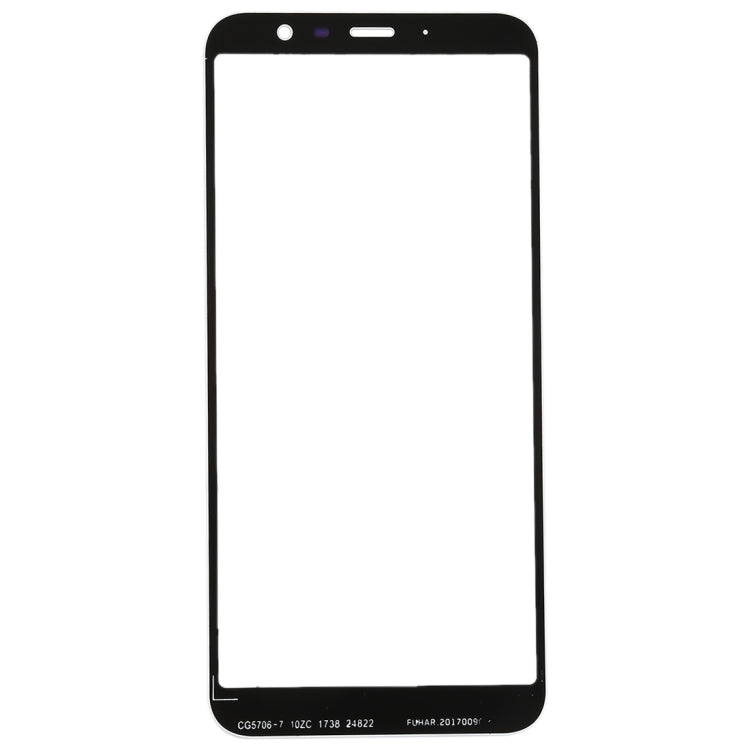 For Meizu M6T Front Screen Outer Glass Lens (White) - For Meizu by buy2fix | Online Shopping UK | buy2fix