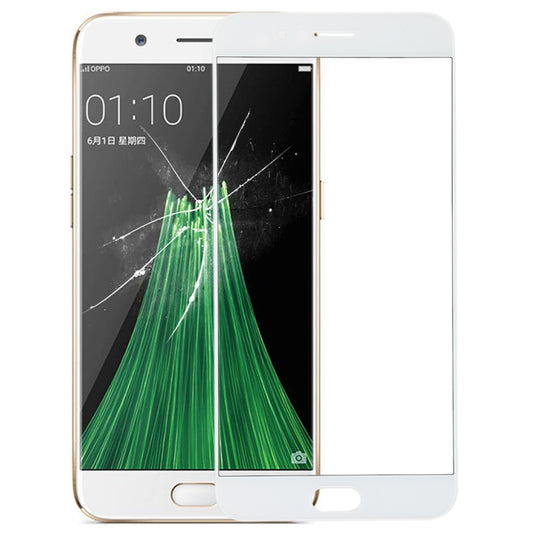 For OPPO R11 Plus Front Screen Outer Glass Lens (White) - Outer Glass Lens by buy2fix | Online Shopping UK | buy2fix