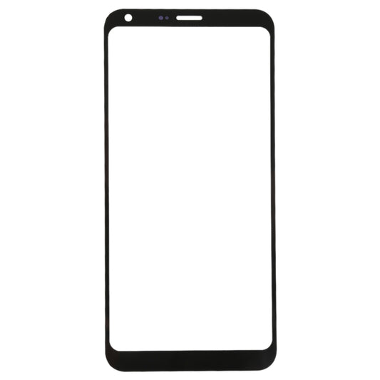 Front Screen Outer Glass Lens for LG Q6 / Q6+ LG-M700 M700 M700A US700 M700H M703 M700Y(Black) - For LG by buy2fix | Online Shopping UK | buy2fix