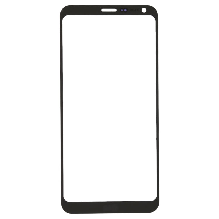 Front Screen Outer Glass Lens for LG Q6 / Q6+ LG-M700 M700 M700A US700 M700H M703 M700Y(Black) - For LG by buy2fix | Online Shopping UK | buy2fix