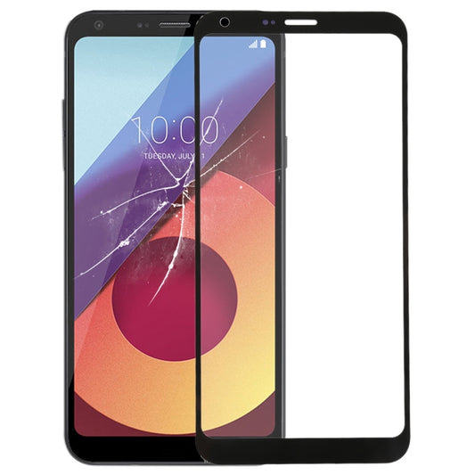 Front Screen Outer Glass Lens for LG Q6 / Q6+ LG-M700 M700 M700A US700 M700H M703 M700Y(Black) - For LG by buy2fix | Online Shopping UK | buy2fix