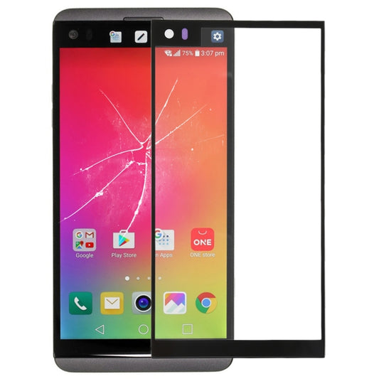 Front Screen Outer Glass Lens for LG V20 VS995 VS996 LS997 H910(Black) - For LG by buy2fix | Online Shopping UK | buy2fix
