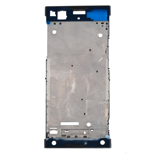for Sony Xperia XA1 Front Housing LCD Frame Bezel Plate(Black) - Frame Bezel Plate by buy2fix | Online Shopping UK | buy2fix
