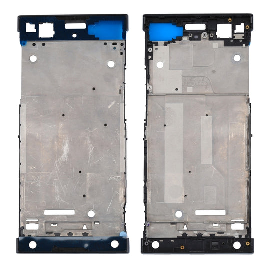 für Sony Xperia XA1 Frontgehäuse LCD-Rahmen Blende (Schwarz)