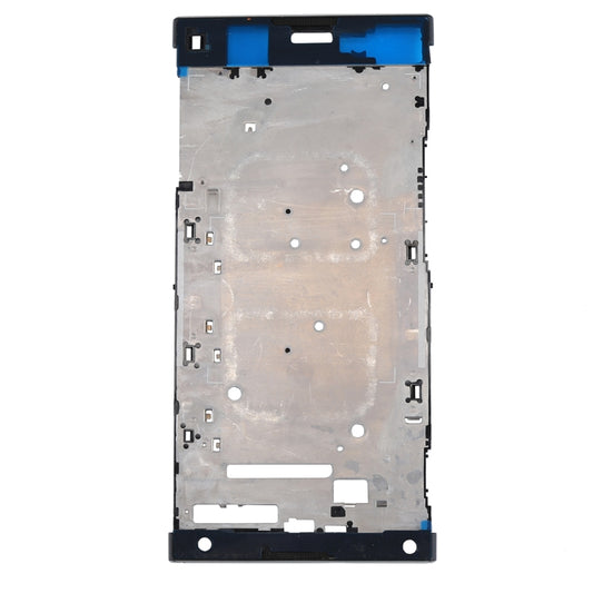Front Housing LCD Frame Bezel Plate for Sony Xperia XA1 Ultra (Black) - Frame Bezel Plate by buy2fix | Online Shopping UK | buy2fix