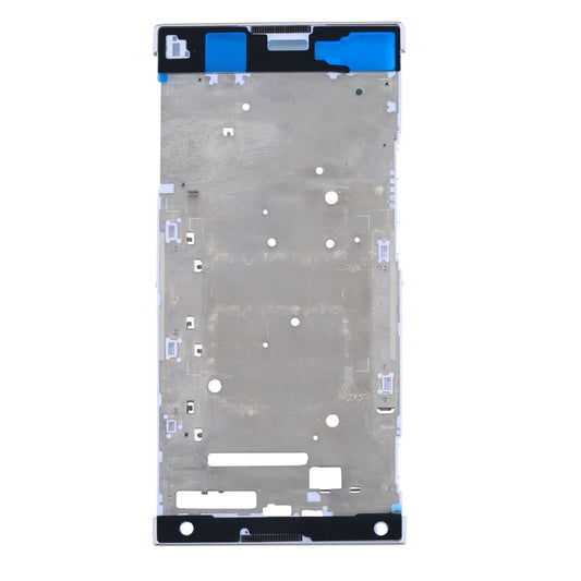 Front Housing LCD Frame Bezel Plate for Sony Xperia XA1 Ultra (White) - Frame Bezel Plate by buy2fix | Online Shopping UK | buy2fix