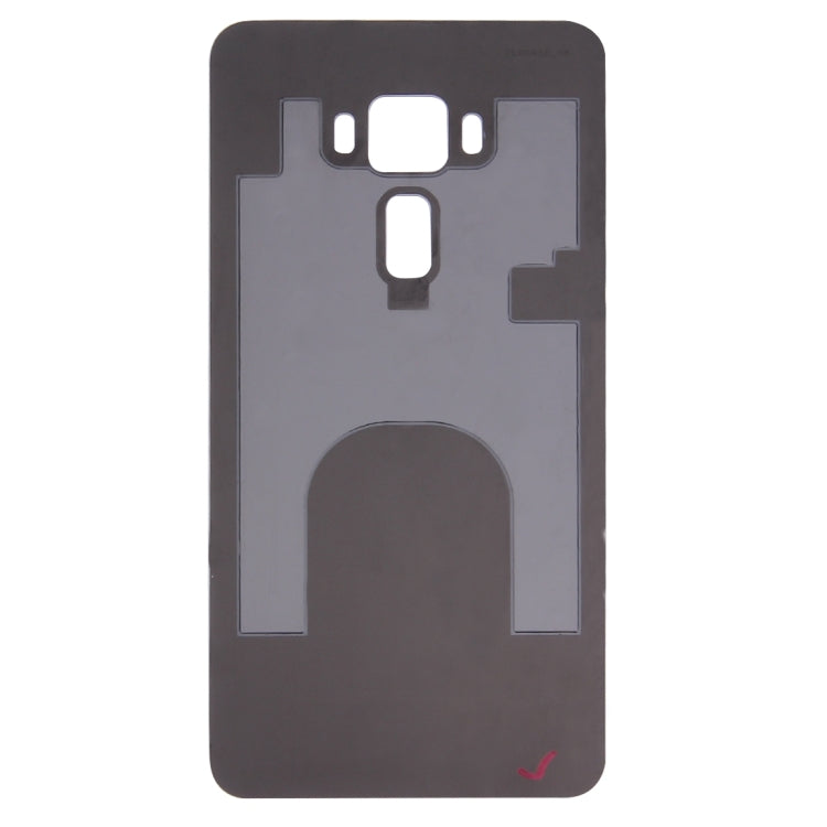 Glass Back Battery Cover for ASUS ZenFone 3 / ZE520KL 5.2 inch(Black) - Back Cover by buy2fix | Online Shopping UK | buy2fix