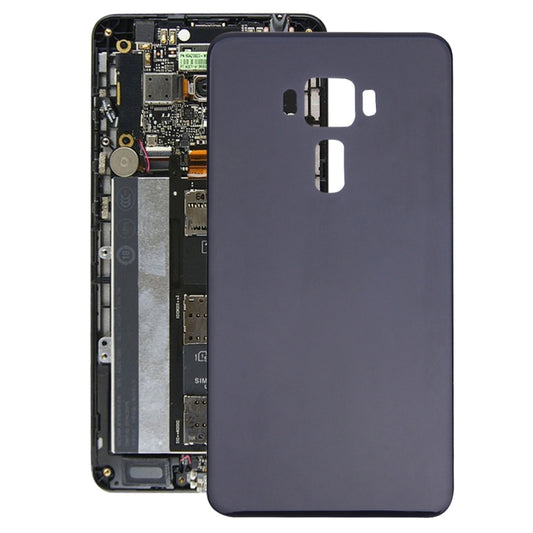 Glass Back Battery Cover for ASUS ZenFone 3 / ZE520KL 5.2 inch(Black) - Back Cover by buy2fix | Online Shopping UK | buy2fix