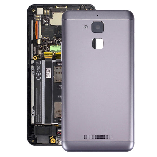 Aluminium Alloy Back Battery Cover for ASUS ZenFone 3 Max / ZC520TL(Black) - Back Cover by buy2fix | Online Shopping UK | buy2fix
