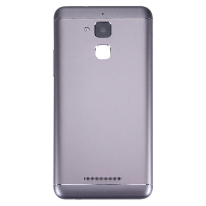 Aluminium Alloy Back Battery Cover for ASUS ZenFone 3 Max / ZC520TL(Black) - Back Cover by buy2fix | Online Shopping UK | buy2fix