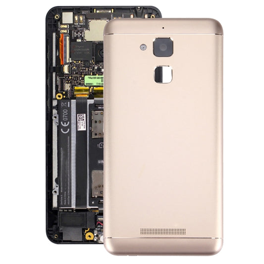 Aluminium Alloy Back Battery Cover for ASUS ZenFone 3 Max / ZC520TL(Gold) - Back Cover by buy2fix | Online Shopping UK | buy2fix