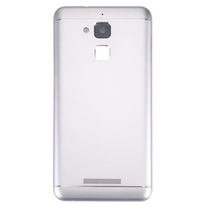 Aluminium Alloy Back Battery Cover for ASUS ZenFone 3 Max / ZC520TL(White) - Back Cover by buy2fix | Online Shopping UK | buy2fix