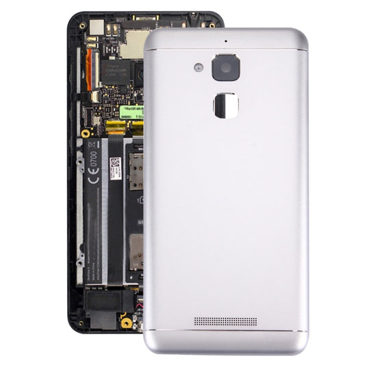 Aluminium Alloy Back Battery Cover for ASUS ZenFone 3 Max / ZC520TL(White) - Back Cover by buy2fix | Online Shopping UK | buy2fix