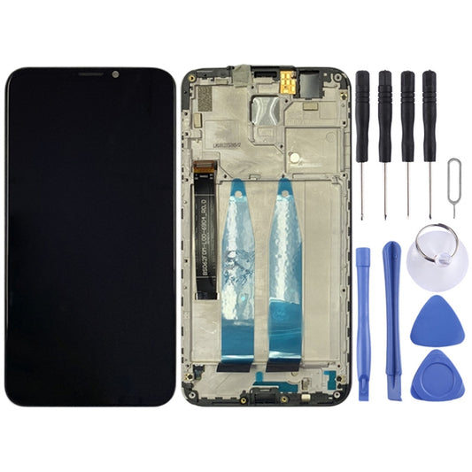 TFT LCD Screen for Meizu X8 Digitizer Full Assembly with Frame(Black) - For Meizu by buy2fix | Online Shopping UK | buy2fix