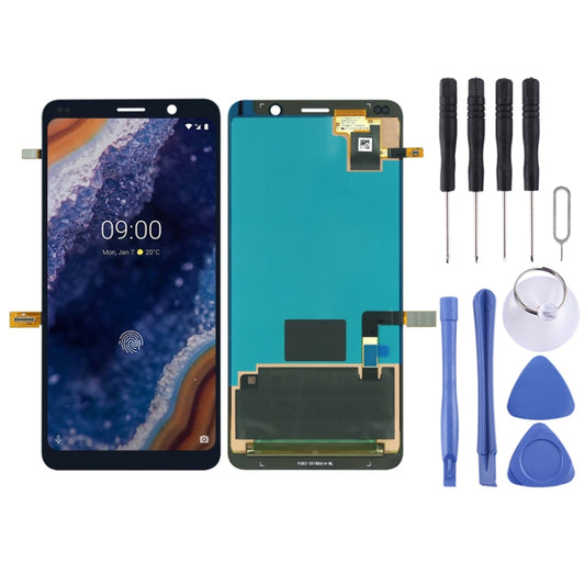 Original LCD Screen for Nokia 9 PureView with Digitizer Full Assembly(Black) - LCD Screen by buy2fix | Online Shopping UK | buy2fix